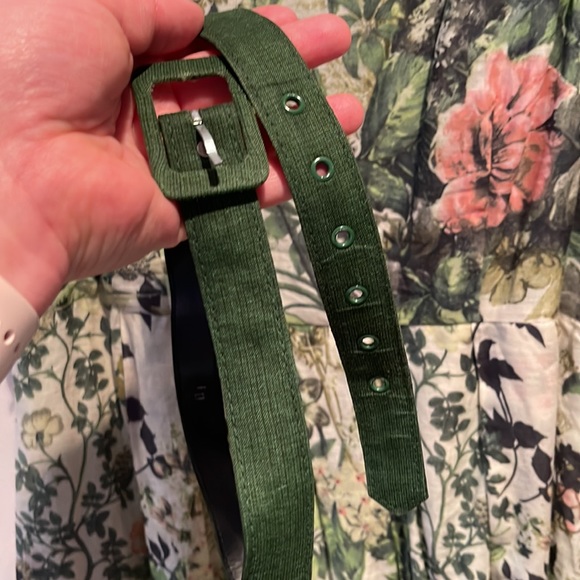 Eva Franco Floral Dress with belt size 10 - Picture 11 of 13